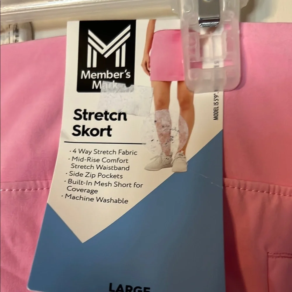 Pink Mini  skort  for Casual Resort Wear - Picture 2 of 6
